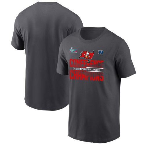 Tampa Bay Buccaneers 2022 NFC Conference Champions T-Shirt - Anthracite