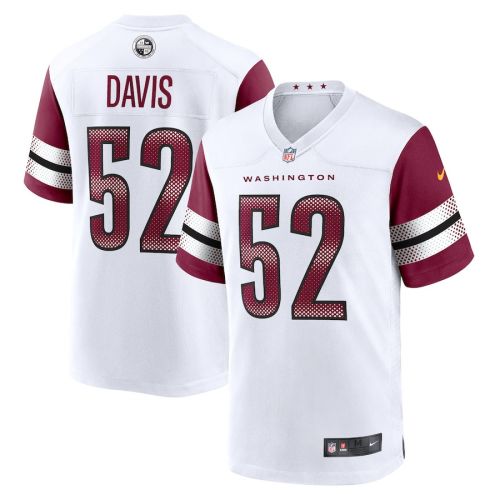 Jamin Davis 52 Washington Commanders Game Jersey - White