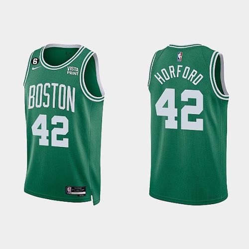 Boston Celtics 42 Al Horford 2022-23 Icon Edition Kelly Green Men Jersey