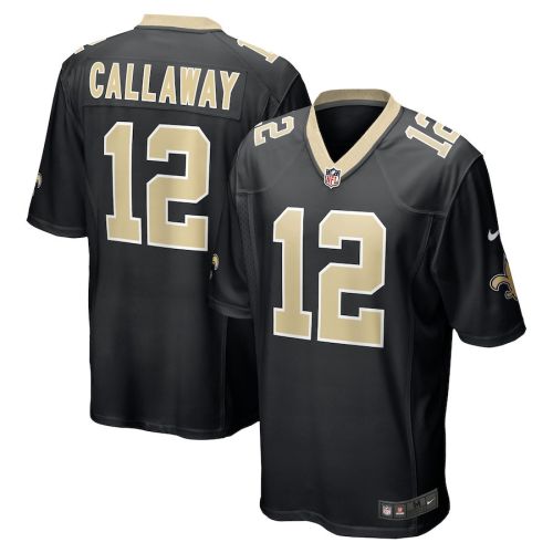 Marquez Callaway 12 New Orleans Saints Men's Game Jersey - Black