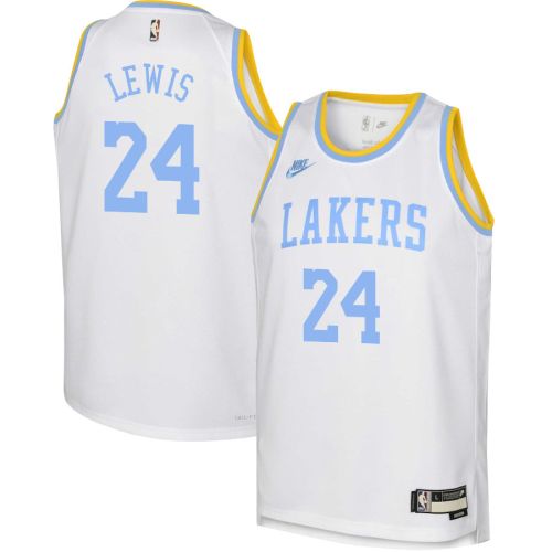 Maxwell Lewis Los Angeles Lakers 2022-23 Classic Edition White Men Jersey