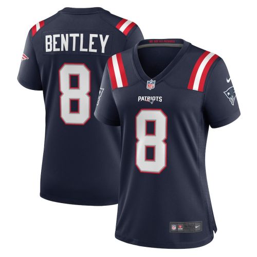 Ja'Whaun Bentley 8 New England Patriots Women Game Jersey - Navy