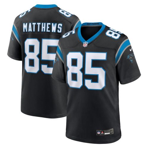 Jordan Matthews 85 Carolina Panthers Game Men Jersey - Black