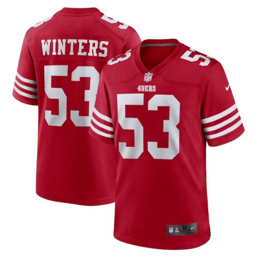 Dee Winters 53 San Francisco 49ers Men Team Game Jersey - Scarlet