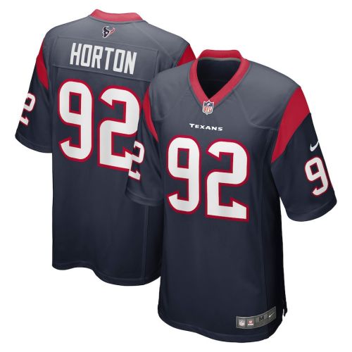 Dylan Horton 92 Houston Texans Team Game Men Jersey - Navy