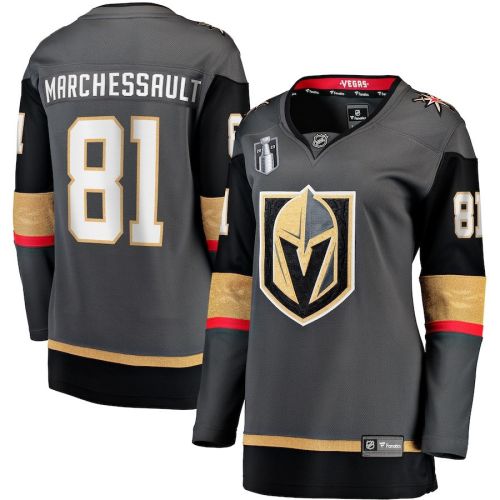 Jonathan Marchessault 81 Vegas Golden Knights Women's 2023 Stanley Cup Champions Alternate Breakaway Jersey - Black