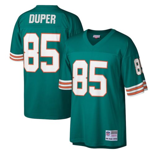 Mark Duper 85 Miami Dolphins Mitchell & Ness 1984 Legacy Jersey - Aqua