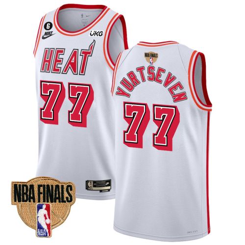 Ömer Yurtseven 77 Miami Heat Final Champions 2023 Swingman Jersey - Classic Edition - White