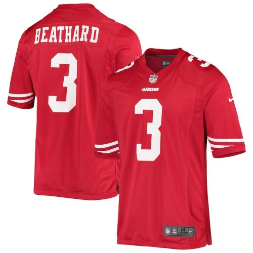 C.J. Beathard 3 San Francisco 49ers Men Game Jersey - Scarlet