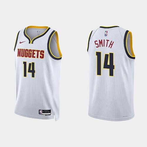 Denver Nuggets Ismael Kamagate 14 2022-23 Association Edition White Men Jersey Swingman