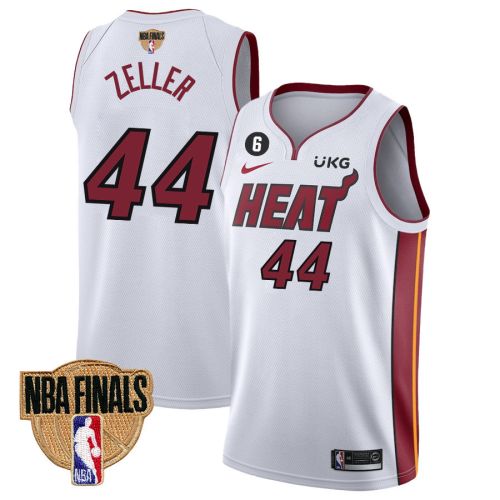 Cody Zeller 44 Miami Heat Final Champions 2023 Swingman Jersey - White