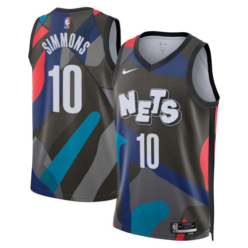 Ben Simmons 10 Brooklyn Nets 2023/24 City Edition Swingman Jersey - Black