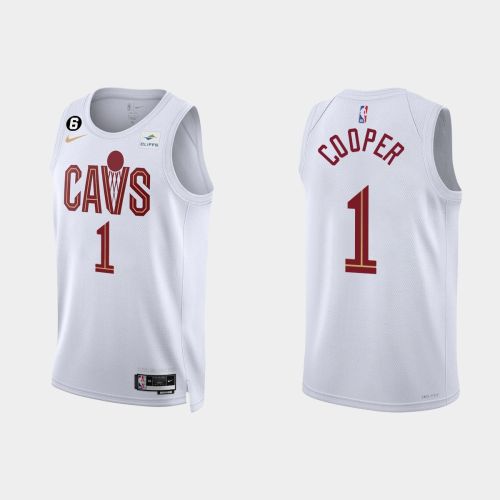 Gold is Back Cleveland Cavaliers 1 Rajon Rondo 2022-23 Association Edition White Men Jersey