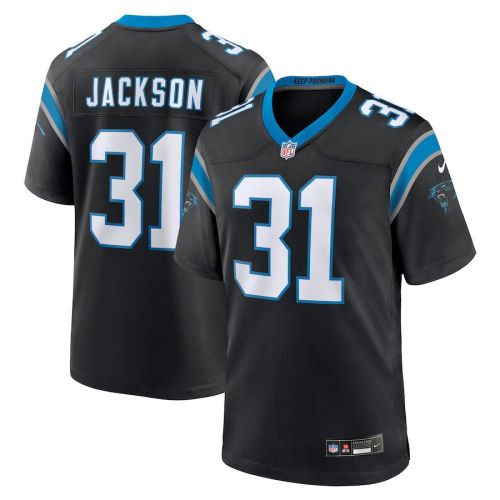 Lamar Jackson 31 Carolina Panthers Game Men Jersey - Black