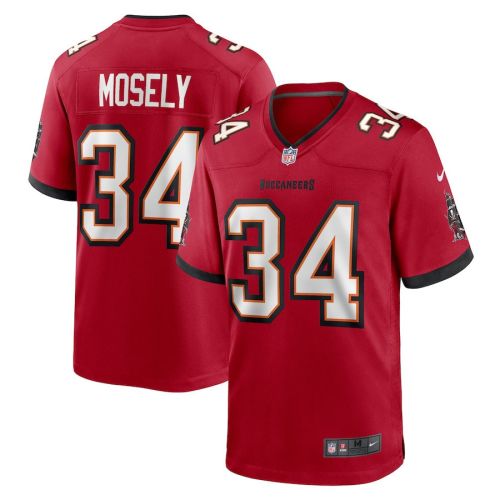 Quandre Mosely 34 Tampa Bay Buccaneers Game Men Jersey - Red