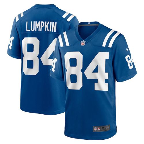 Johnny Lumpkin 84 Indianapolis Colts Men Team Game Jersey - Royal