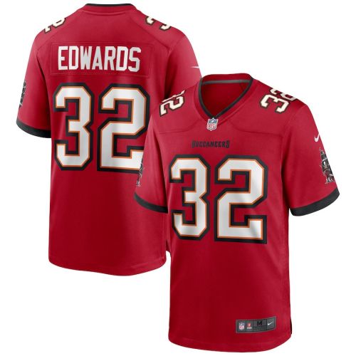 Mike Edwards 32 Tampa Bay Buccaneers Game Jersey - Red