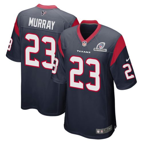 Eric Murray 23 Houston Texans 2024 Divisional Patch Game Men Jersey - Navy