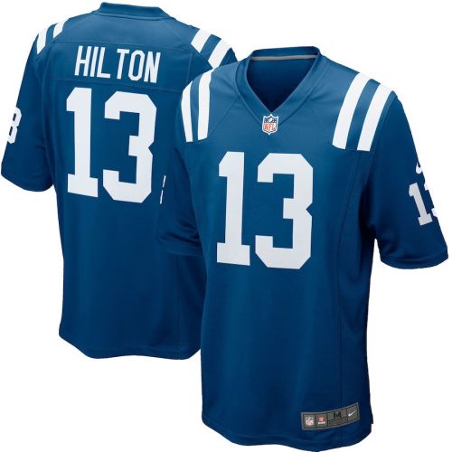 T.Y. Hilton 13 Indianapolis Colts Men Game Jersey - Royal