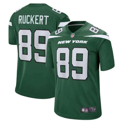 Jeremy Ruckert New York Jets Game Player Jersey - Gotham Green