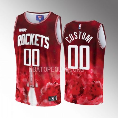 Custom Houston Rockets NBA & KidSuper Studios Unisex Hometown Jersey