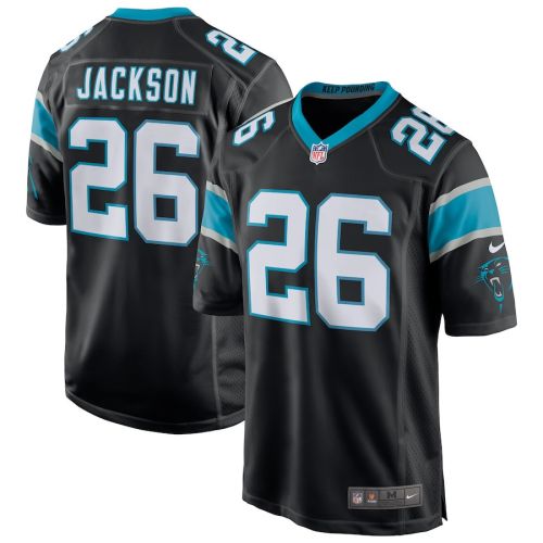 Donte Jackson 26 Carolina Panthers Men's Game Jersey - Black