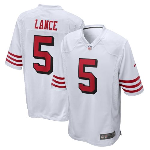 Trey Lance San Francisco 49ers Alternate Game Jersey - White