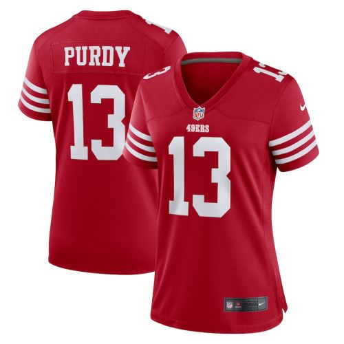 Brock Purdy San Francisco 49ers Women's Game Player Jersey - Scarlet