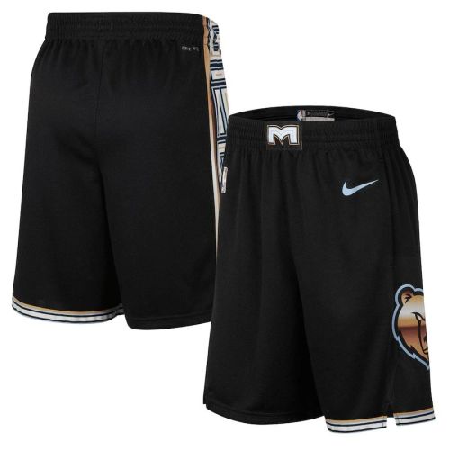 Memphis Grizzlies 2022/23 City Edition Swingman Shorts - Black