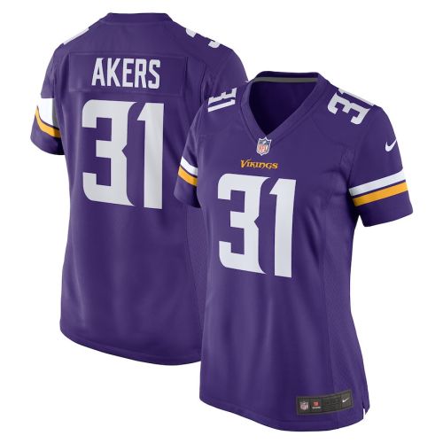 Cam Akers 31 Minnesota Vikings Women Game Jersey - Purple