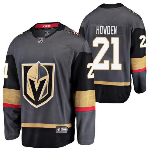 Men Vegas Golden Knights Brett Howden 21 2023 Jersey Black Home Jersey