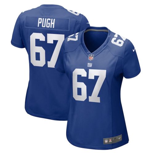 Justin Pugh 67 New York Giants Women Game Jersey - Royal