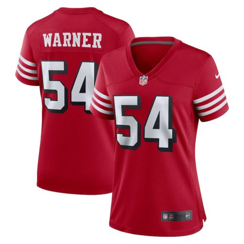 Fred Warner San Francisco 49ers Women's Alternate Game Jersey - Scarlet