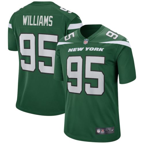 Quinnen Williams 95 New York Jets Men Game Jersey - Gotham Green