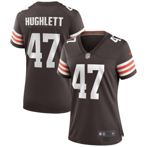 Charley Hughlett 47 Cleveland Browns Women's Game Jersey - Brown