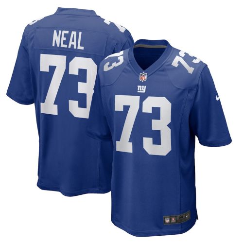 Evan Neal 73 New York Giants Men Game Jersey - Royal