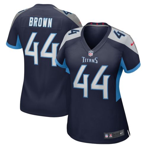 Mike Brown 44 Tennessee Titans Women Game Jersey - Navy