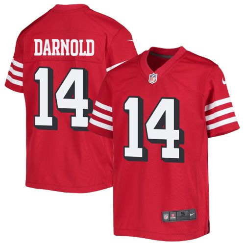 Sam Darnold 14 San Francisco 49ers Youth Alternate Game Jersey - Scarlet