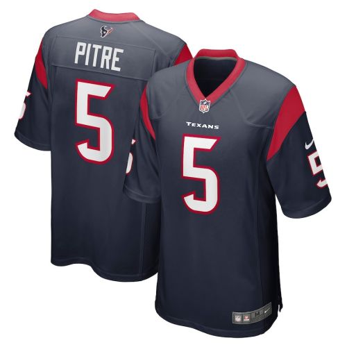 Jalen Pitre Houston Texans Game Player Jersey - Navy