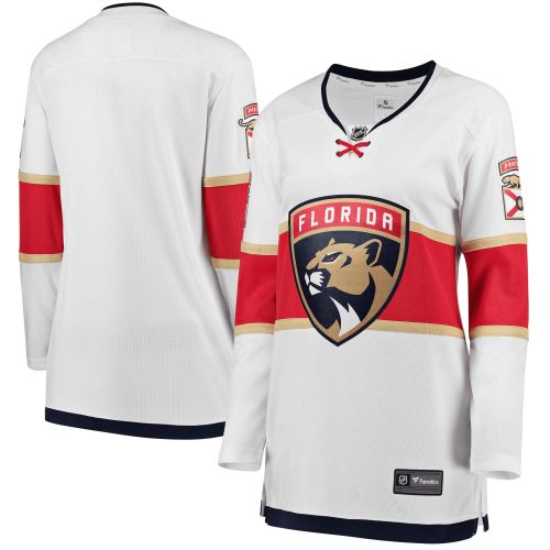 Women's White Florida Panthers Away Breakaway Jersey Jersey