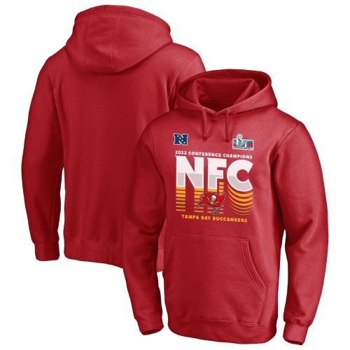 Tampa Bay Buccaneers NFC Conference Champions Red Pullover Hoodie