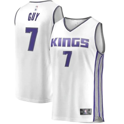 Kyle Guy Sacramento Kings Fast Break Player Jersey White - Association Edition