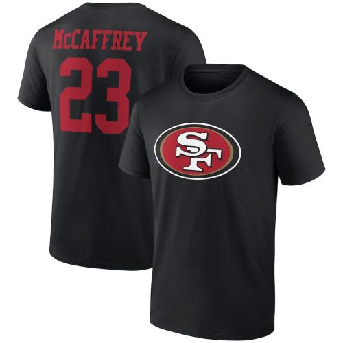 Christian McCaffrey 23 San Francisco 49ers UnisexT-Shirt - Black