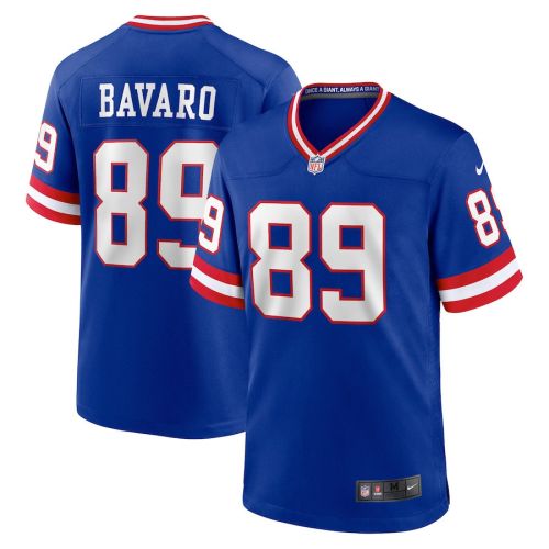 Mark Bavaro New York Giants Classic Retired Player Game Jersey - Royal