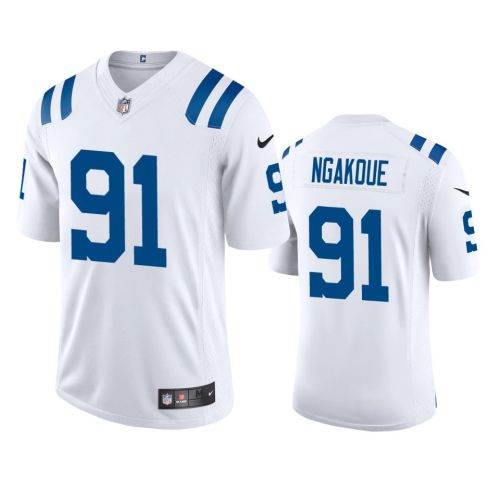 Yannick Ngakoue 91 Indianapolis Colts White Vapor Limited Jersey