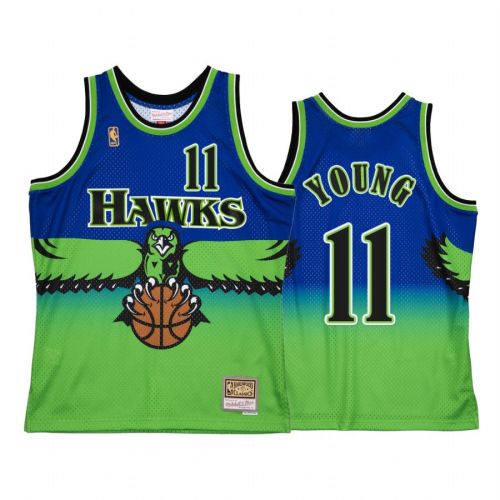 Trae Young 11 Atlanta Hawks Reload 2.0 Jersey Blue