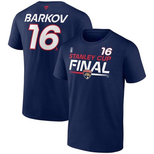 Aleksander Barkov Florida Panthers 2023 Stanley Cup Final Pro T-Shirt - Navy