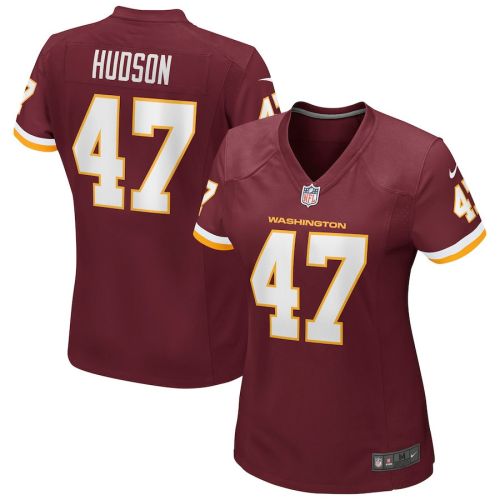 Khaleke Hudson 47 Washington Commanders Football Team Women Game Jersey - Burgundy