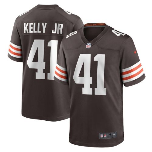 John Kelly Jr. Cleveland Browns Game Player Jersey - Brown