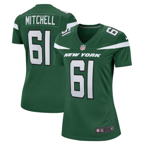 Max Mitchell New York Jets Women's Game Player Jersey - Gotham Green